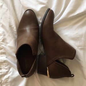 Faux Leather Booties